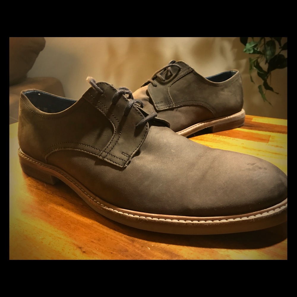 Ben Sherman Birk Plain Toe Men Oxford Size 12